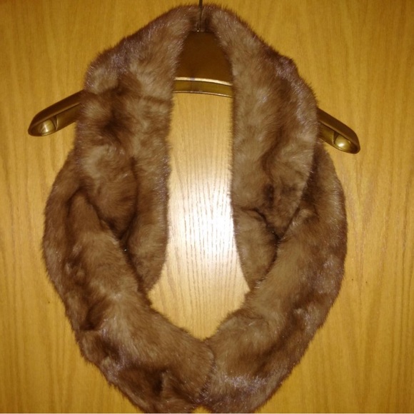 Rare Vintage Double Russisn SABLE Mink Fur Stole Wrap or Collar Scarf Scarve - Picture 3 of 12